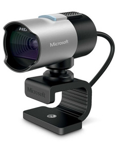 Microsoft LifeCam Studio cámara web 2 MP 1920 x 1080 Pixeles USB 2.0 Negro, Plata