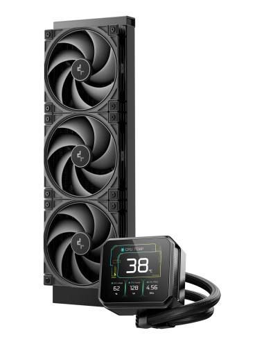 DeepCool Spartacus 360 Procesador Kit de refrigeración líquida 12 cm Negro