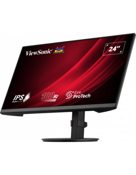 Viewsonic VG2408A-MHD pantalla para PC 61 cm (24") 1920 x 1080 Pixeles Full HD LED Negro