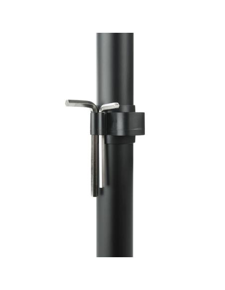 TooQ Soporte de Mesa Giratorio e Inclinable para 2 Pantallas (Monitor / TV Plasma / LCD / LED) 13” – 32”, de Dos Brazos, Negro