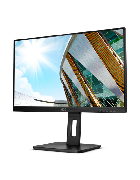 AOC P2 Q24P2Q pantalla para PC 60,5 cm (23.8") 2560 x 1440 Pixeles Quad HD LED Negro