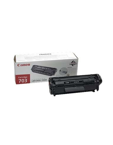 Canon Toner CRG703 Black cartucho de tóner 3 pieza(s) Original Negro