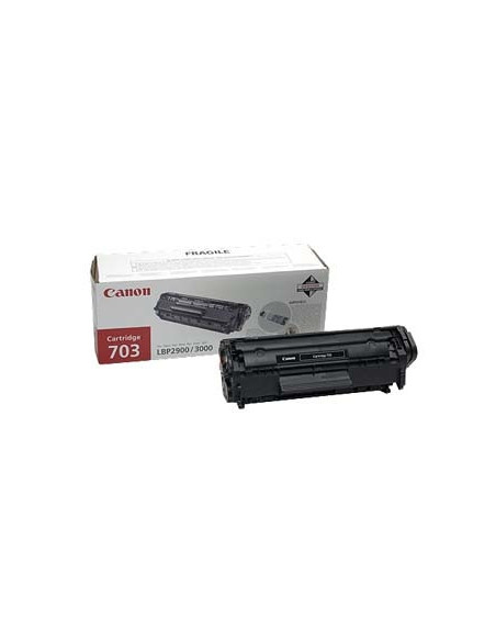 Canon Toner CRG703 Black cartucho de tóner 3 pieza(s) Original Negro