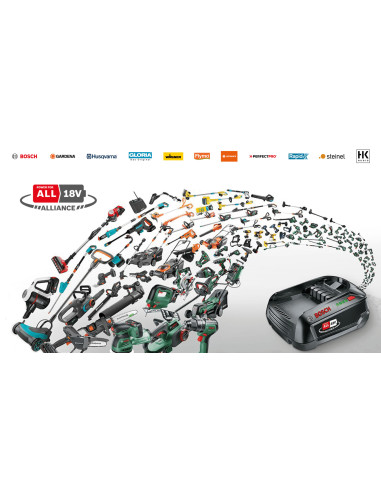 Bosch 06008B3101 motosierra Negro, Verde