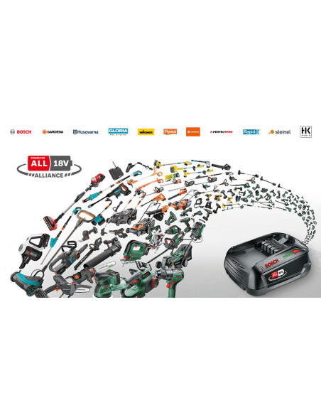 Bosch 06008B3101 motosierra Negro, Verde