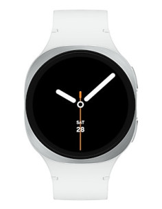 Samsung Galaxy Watch 8 3,3 cm (1.3") AMOLED 40 mm Digital 438 x 438 Pixeles Pantalla táctil 4G Plata Wifi GPS (satélite) 2