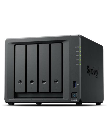 Synology DiskStation DS425+ servidor de almacenamiento NAS Intel® Celeron® J4125 2 GB DDR4 0 TB Negro