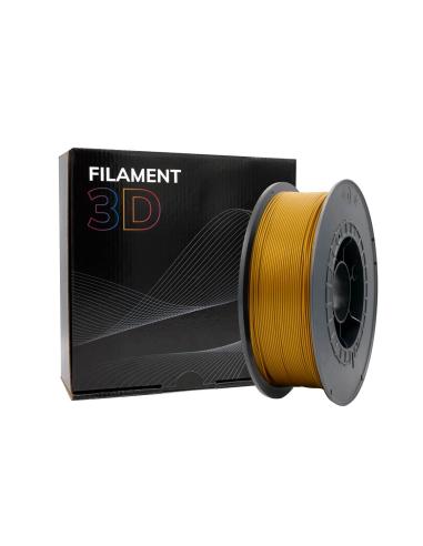 FILAMENTO 3D PLA ORO 1.75mm 1 Kgr