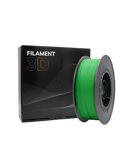 FILAMENTO 3D PLA VERDE 1.75mm 1 Kgr