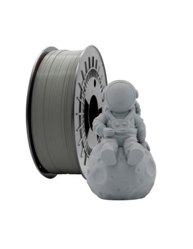 FILAMENTO 3D PLA MATE GRIS OSCURO 1.75mm 1 Kgr