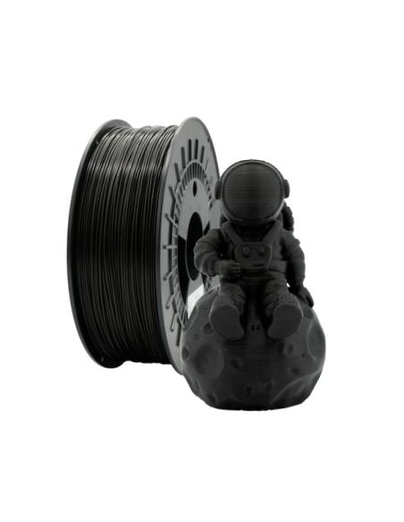 FILAMENTO 3D PLA MATE NEGRO 1.75mm 1 Kgr