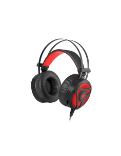 GENESIS Neon 360 Auriculares Alámbrico Diadema Juego Negro, Rojo 2