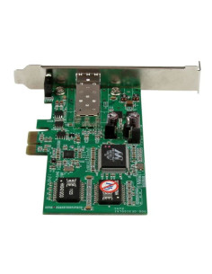 StarTech.com Tarjeta PCI Express Adaptadora de Red Gigabit con 1 Puerto SFP Abierto - NIC Ethernet PCI-E de Fibra 2