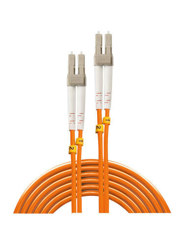 Lindy 46481 Cable de fibra óptica e InfiniBand 2 m LC Naranja