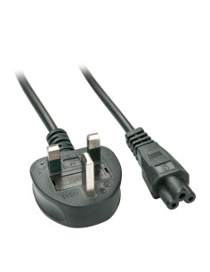 Lindy 30409 cable de transmisión Negro 2 m C5 acoplador