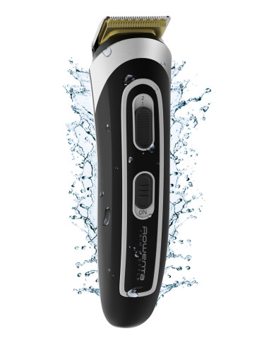 Rowenta TRIM & STYLE TN9140 Negro, Plata