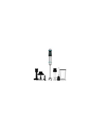 Cecotec Power TitanBlack 1200 XL PerfectCream&Crush Batidora de inmersión 1200 W Negro, Verde, Acero inoxidable