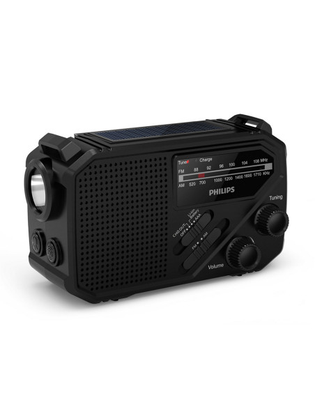 Philips TAR1609 00 radio Portátil Analógico y digital Negro