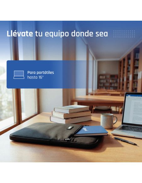 iggual Funda portátil 16" Everyday Use Sleeve