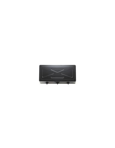Vitrokitchen 360IB hobs Negro, Acero inoxidable Encimera Encimera de gas 3 zona(s)