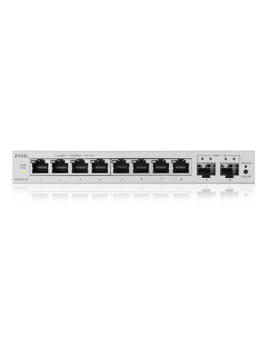 Zyxel GS1200-10v3 Gestionado L2 Gigabit Ethernet (10 100 1000) Escritorio Gris