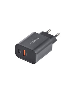 Intenso 7803010 adaptador e inversor de corriente Interior 30 W Negro