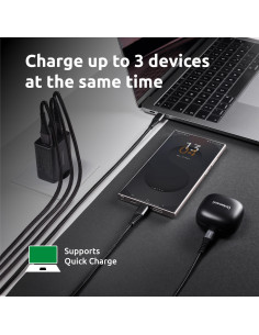 Intenso 7806510 adaptador e inversor de corriente Interior 65 W Negro 2