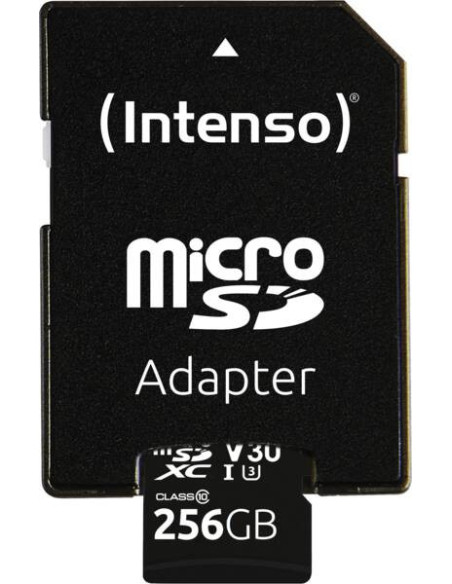 Intenso 3433492 memoria flash 256 GB MicroSDXC UHS-I Clase 10