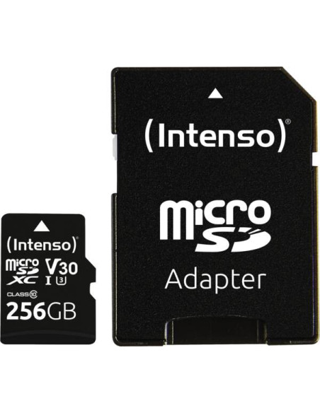 Intenso 3433492 memoria flash 256 GB MicroSDXC UHS-I Clase 10