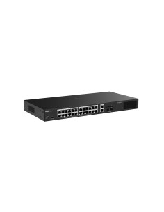 Ruijie Networks RG-ES228GS-LP switch Gestionado L2 Gigabit Ethernet (10 100 1000) Energía sobre Ethernet (PoE) Escritorio Negro 2