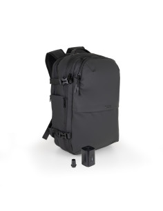 TooQ Mochila de viaje con sistema de compresión al vacío y bomba de aire