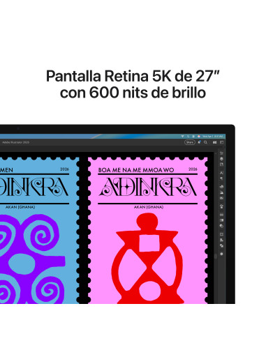 Apple Studio Display - Vidrio nanotexturizado - Soporte con inclinación ajustable