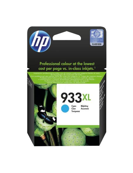 HP Cartucho de tinta original 933XL de alta capacidad cian