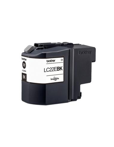 Brother LC22EBK cartucho de tinta 1 pieza(s) Original Negro