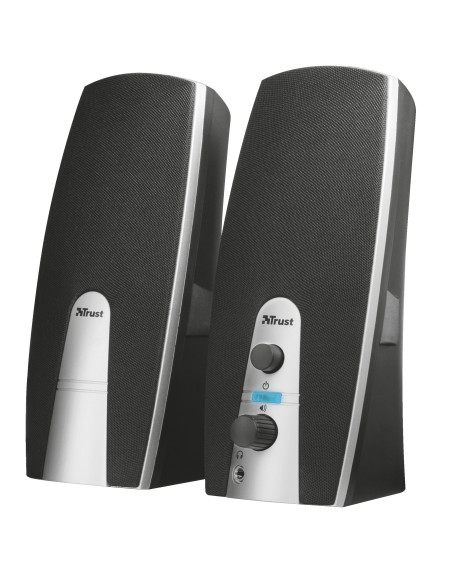 Trust MiLa 2.0 Speaker Set Negro, Plata Alámbrico 5 W