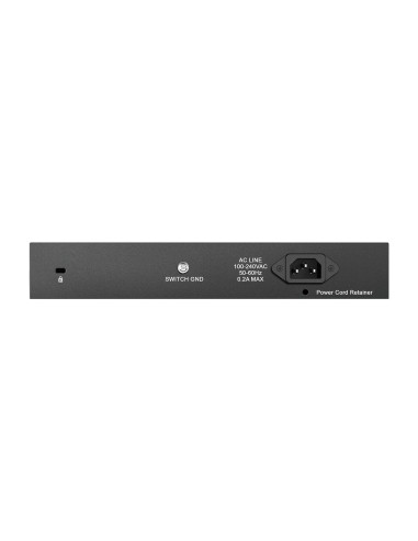 D-Link DGS-1016D switch No administrado Gigabit Ethernet (10 100 1000) 1U Negro, Plata