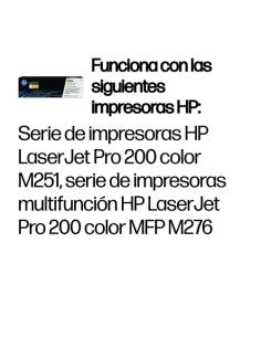HP Cartucho de tóner original LaserJet 131A amarillo