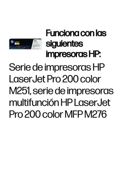 HP Cartucho de tóner original LaserJet 131A amarillo