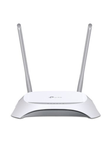 TP-Link TL-MR3420 router inalámbrico Ethernet rápido Banda única (2,4 GHz) Negro, Blanco