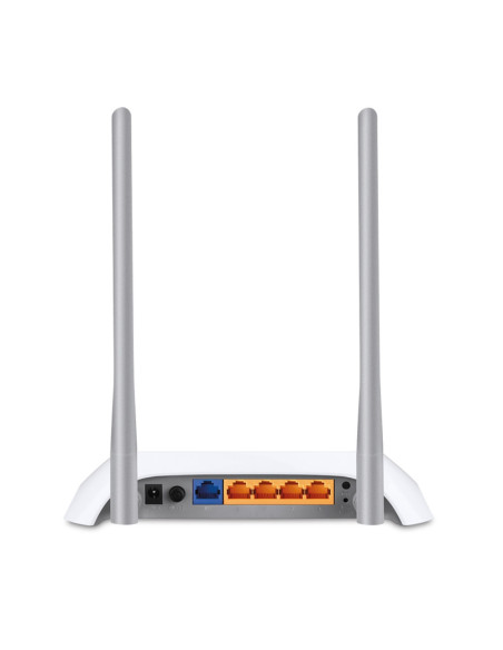 TP-Link TL-MR3420 router inalámbrico Ethernet rápido Banda única (2,4 GHz) Negro, Blanco