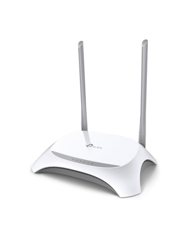 TP-Link TL-MR3420 router inalámbrico Ethernet rápido Banda única (2,4 GHz) Negro, Blanco