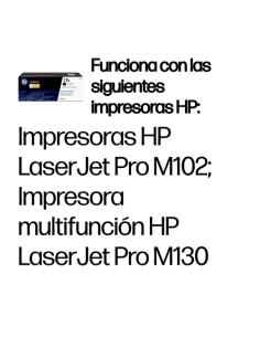HP Cartucho de tóner Original LaserJet 17A negro