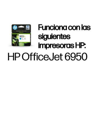 HP Cartucho de tinta Original 903XL cian de alto rendimiento