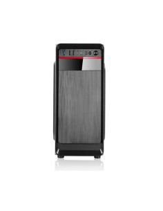 L-Link KLUSTER carcasa de ordenador Torre Negro 500 W 2