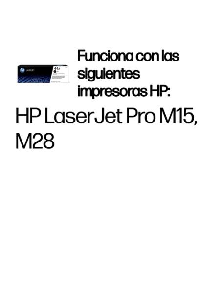 HP Cartucho de tóner Original LaserJet 44A negro