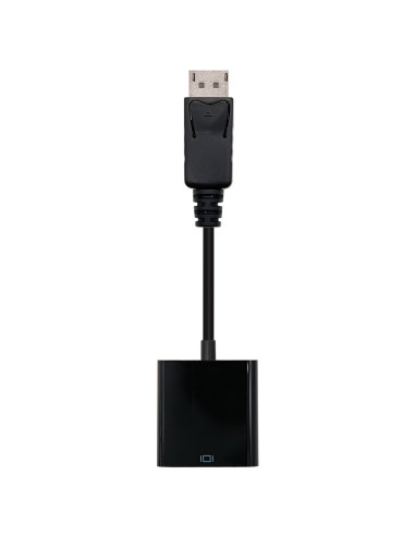 Nanocable Conversor DisplayPort a sVGA, DisplayPort M-sVGA H, Negro, 15 cm