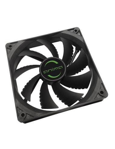 Tacens Anima AF12, ventilador para PC, 12cm 12v, 14dB, 9 aspas, 1200 RPM, negro
