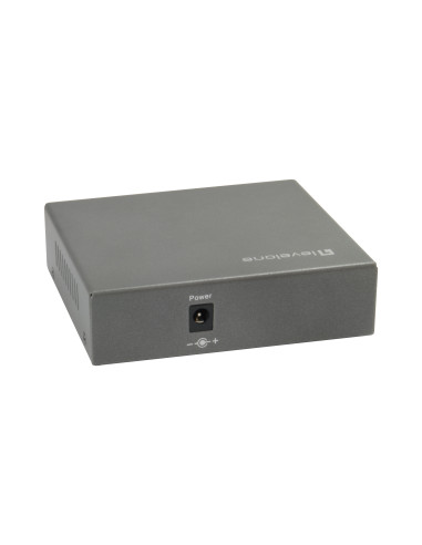 LevelOne GEP-0523 switch Gigabit Ethernet (10 100 1000) Energía sobre Ethernet (PoE) Negro