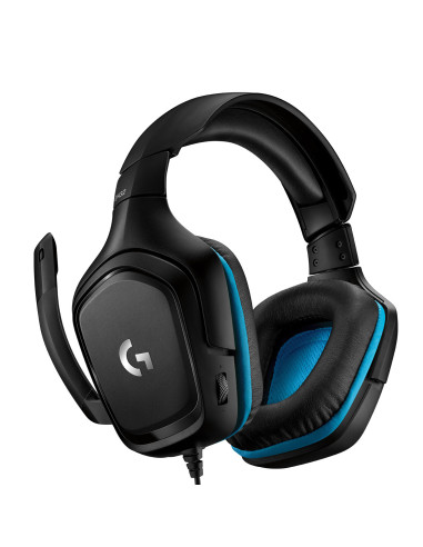 Logitech G 981-000770 auricular y casco Auriculares Alámbrico Diadema Juego Negro, Azul