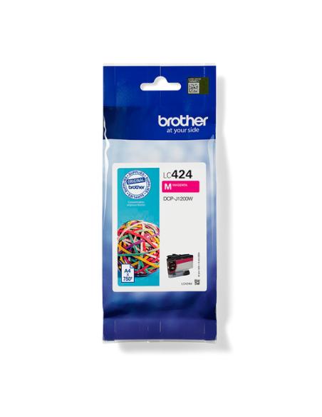 Brother LC-424M cartucho de tinta 1 pieza(s) Original Magenta